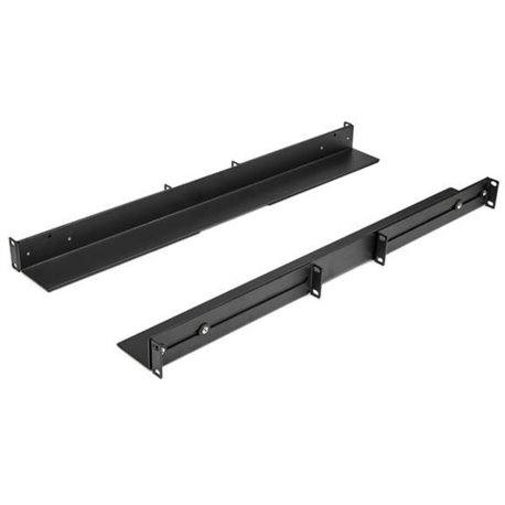 StarTech.com 1U 19" Server Rack Rails 24-36" Adjustable Depth /Universal 4 Post Network/Server/UPS Equipment Mounting Rack Mount