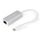 StarTech.com USB-C to Gigabit Ethernet Adapter - Aluminum - Thunderbolt 3 Port Compatible - USB Type C Network Adapter - Use thi