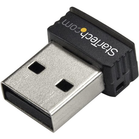 StarTech.com USB 150Mbps Mini Wireless N Network Adapter - 802.11n/g 1T1R - Add High Speed Wireless N Connectivity to a Desktop 