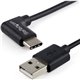 StarTech.com 1m 3ft USB to USB C Cable - Right Angle USB Cable - M/M - USB 2.0 Cable - USB Type C - USB A to USB C Cable - Conne