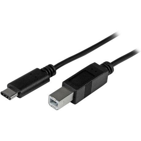 StarTech.com USB C to USB B Printer Cable - 3 ft / 1m - USB C Printer Cable - USB C to USB B Cable - USB Type C to Type B - Conn