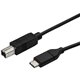 StarTech.com 3m 10 ft USB C to USB B Printer Cable - M/M - USB 2.0 - USB C to USB B Cable - USB C Printer Cable - USB Type C to 