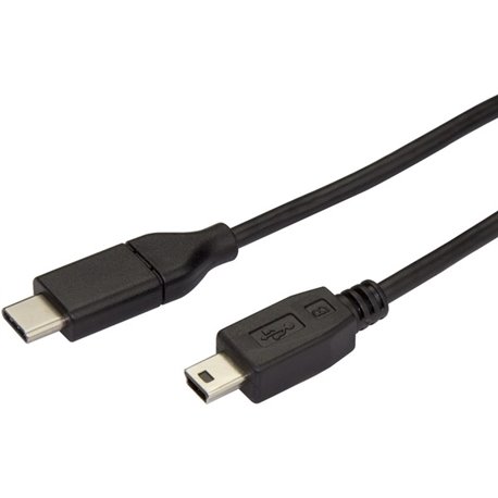 StarTech.com 2m 6 ft USB C to Mini USB Cable - M/M - USB 2.0 - USB C to USB Mini - USB Type C to Mini USB - Mini USB to USB C Ca