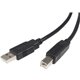 StarTech.com High Speed Certified USB 2.0 - USB cable - 4 pin USB Type A (M) - 4 pin USB Type B (M) - 3 m ( USB / Hi-Speed USB )