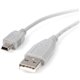 StarTech.com Mini USB 2.0 cable - 4 pin USB Type A (M) - 5 pin mini-USB Type B (M) - ( USB / Hi-Speed USB ) - 3 ft - Connect you