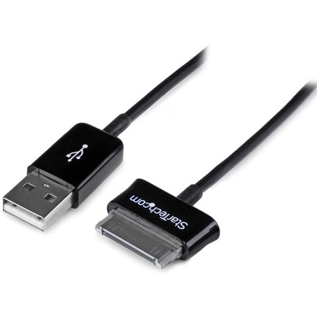 StarTech.com 2m Dock Connector to USB Cable for Samsung Galaxy Tab - Charge or sync your Samsung Galaxy Tab Computer - galaxy ta