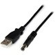 StarTech.com 2m USB to Type N Barrel Cable - USB to 5.5mm 5V DC Power Cable - Charge your 5V DC devices through a USB port on yo