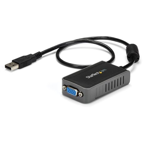 StarTech.com USB to VGA Multi Monitor External Video Adapter - Connect a VGA monitor for an extended desktop multi-monitor USB s