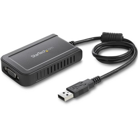 StarTech.com USB to VGA External Video Card Multi Monitor Adapter - 1920x1200 - Connect a VGA display for an entry-level extende