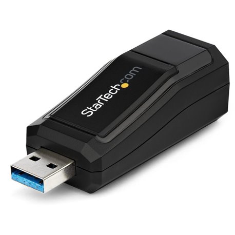 StarTech.com USB 3.0 to Gigabit Ethernet NIC Network Adapter - 10/100/1000 Mbps - Add Gigabit Ethernet network connectivity to a