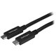 StarTech.com 1m 3 ft USB C to USB C Cable - M/M - USB 3.0 (5Gbps) - USB Type C Cable - USB C Charging Cable - Connect your USB T