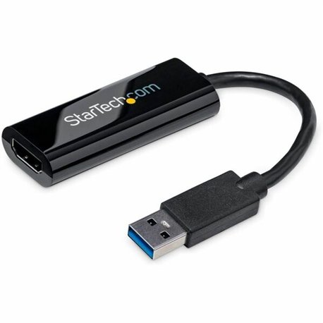 StarTech.com USB 3.0 to HDMI Adapter, 1080p Slim USB to HDMI Display Adapter Converter for Monitor, External Graphics Card, Wind