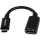 StarTech.com USB-C to USB Adapter - 6in - USB 3.0 (5Gbps) USB-IF Certified - USB-C to USB-A - USB 3.2 Gen 1 - USB C Adapter - US