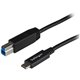 StarTech.com 1m 3 ft USB C to USB B Printer Cable M/M - USB 3.1 (10Gbps) - USB B Cable - USB C to USB B Cable - USB Type C to Ty