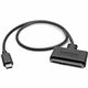 StarTech.com USB C To SATA Adapter - for 2.5" SATA Drives - UASP - External Hard Drive Cable - USB Type C to SATA Adapter - Get 