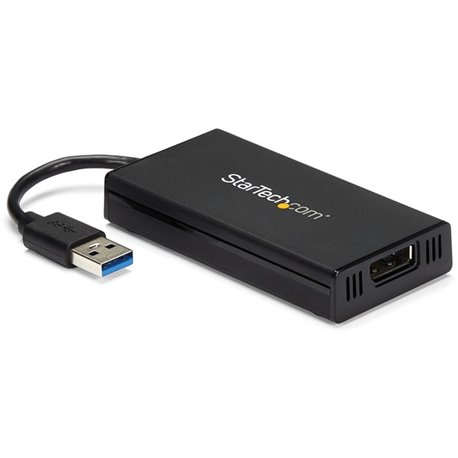 StarTech.com USB 3.0 to DisplayPort Adapter, 4K 30Hz UHD, USB to DP Display Adapter, External Video/Graphics Card for Mac & Wind