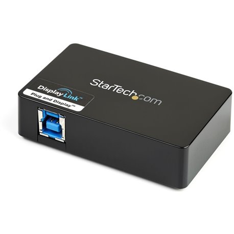 StarTech.com USB 3.0 to HDMI� and DVI Dual Monitor External Video Card Adapter - Connect an HDMI and DVI-I-equipped display thro