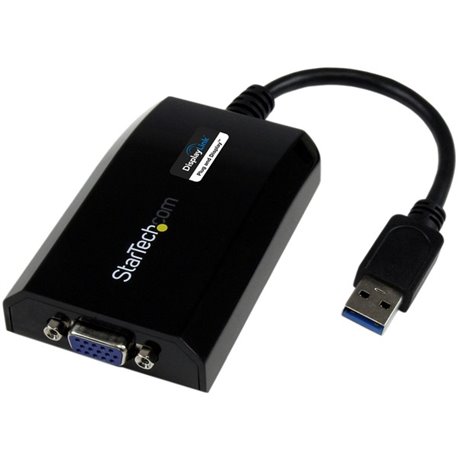 StarTech.com USB 3.0 to VGA External Video Card Multi Monitor Adapter for Mac and PC - 1920x1200 / 1080p - Connect a VGA monitor