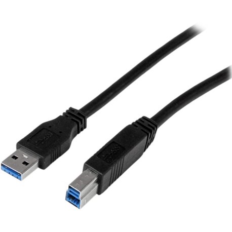 StarTech.com 2m (6 ft) Certified SuperSpeed USB 3.0 (5Gbps) A to B Cable - M/M - Connect your USB 3.0 devices, with this high-qu