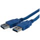 StarTech.com 6 ft SuperSpeed USB 3.0 (5Gbps) Cable A to A - M/M - Connect USB 3.2 Gen1 A devices to a USB hub or to your compute