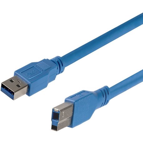 StarTech.com 1 ft SuperSpeed USB 3.0 (5Gbps) Cable A to B - M/M - Connect to your external solutions and transfer data at 10x th