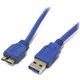 StarTech.com 1 ft SuperSpeed USB 3.0 (5Gbps) Cable A to Micro B - Connect a USB 3.0 Micro USB External Hard drive to your comput