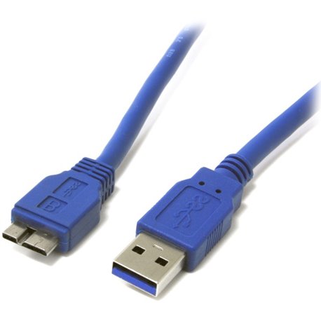 StarTech.com 1 ft SuperSpeed USB 3.0 (5Gbps) Cable A to Micro B - Connect a USB 3.0 Micro USB External Hard drive to your comput