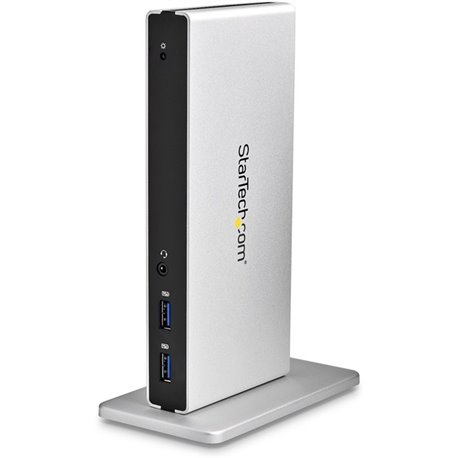 StarTech.com USB 3.0 Docking Station - Compatible with Windows / macOS - Dual DVI Docking Station Supports Dual Monitors - DVI t