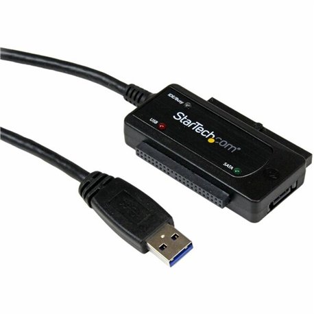 StarTech.com USB 3.0 to SATA or IDE Hard Drive Adapter Converter - Connect a 2.5in / 3.5in SATA or IDE Hard Drive through a USB 