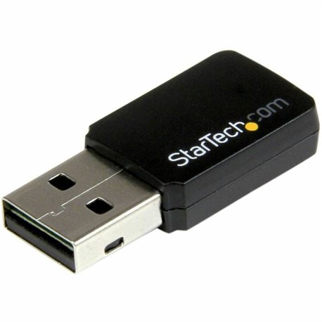 StarTech.com USB 2.0 AC600 Mini Dual Band Wireless-AC Network Adapter - 1T1R 802.11ac WiFi Adapter - Add dual-band Wireless-AC c