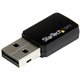 StarTech.com USB 2.0 AC600 Mini Dual Band Wireless-AC Network Adapter - 1T1R 802.11ac WiFi Adapter - Add dual-band Wireless-AC c