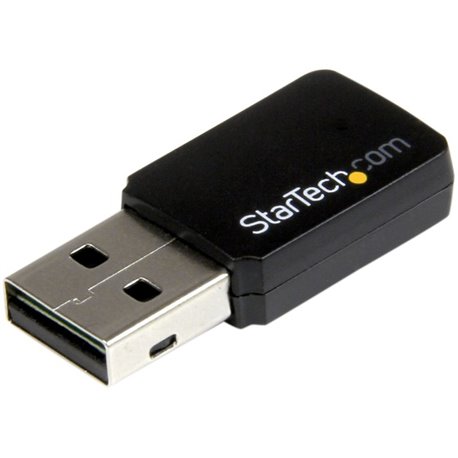 StarTech.com USB 2.0 AC600 Mini Dual Band Wireless-AC Network Adapter - 1T1R 802.11ac WiFi Adapter - Add dual-band Wireless-AC c