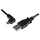 StarTech.com 1m 3 ft Left Angle Micro-USB Charge-and-Sync Cable M/M - USB 2.0 A to Micro-USB - 30/24 AWG - Charge power-hungry m