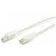 StarTech.com Transparent USB 2.0 cable - 4 pin USB Type A (M) - 4 pin USB Type B (M) - 10 ft - Connect USB 2.0 peripherals to yo