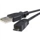 StarTech.com 0.5m Micro USB Cable - A to Micro B - Charge or sync micro USB mobile devices from a standard USB port on your desk