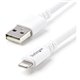 StarTech.com 3m (10ft) Long White Apple� 8-pin Lightning Connector to USB Cable for iPhone / iPod / iPad - Charge and Sync your 