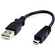 StarTech.com 6in Micro USB Cable - A to Micro B - Charge or sync micro USB mobile devices from a standard USB port on your deskt