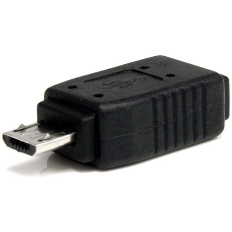 StarTech.com USB 2.0 Adapter - Micro USB (M) - Mini USB (F) - USB 2.0 -Adapter - Allows the use of older Mini USB cables with ne