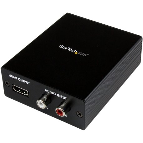 StarTech.com Component / VGA Video and Audio to HDMI� Converter - PC to HDMI - 1920x1200 - Connect your VGA or Component video s