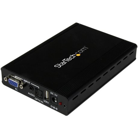 StarTech.com VGA to HDMI Converter with Scaler &acirc&euro" 1920x1200 - Convert and scale your legacy VGA source to HDMI, for co