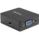 StarTech.com 1080p VGA to RCA and S-Video Converter - USB Powered - High Resolution VGA Input with Dynamic Scaling (VGA2VID2) - 