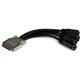 StarTech.com VHDCI Cable Full HD, 4 Port HDMI Video Card Breakout Cable, 1920x1200 60Hz, Mirror/Expand Video, VHDCI to HDMI Adap