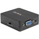 StarTech.com Composite to VGA Video Converter - 1920x1200 - Composite Video Scaler - S Video to VGA Adapter (VID2VGATV3) - Conve