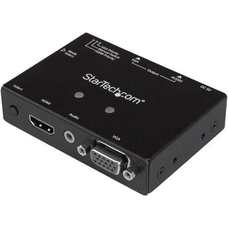 StarTech.com 2x1 VGA + HDMI to VGA Converter Switch w/ Priority Switching &acirc&euro" 1080p - Share a VGA monitor/projector bet