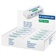 Staedtler PVC Free Eraser - 2.6" Width x 0.5" Height x 0.9" Depth x - 1 Each - Latex-free, Smudge-free, PVC-free