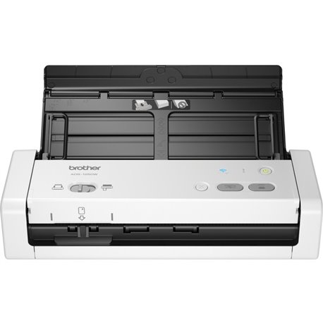 Brother ADS-1250W Wireless Compact Desktop Scanner - 48-bit Color - 25 ppm (Mono) - 25 ppm (Color) - Duplex Scanning - USB