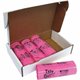 Stout Tidy Girl Feminine Hygiene Disposable Bags - 4" Width x 10" Length - 1.20 mil (30 Micron) Thickness - Pink - Plastic - 600