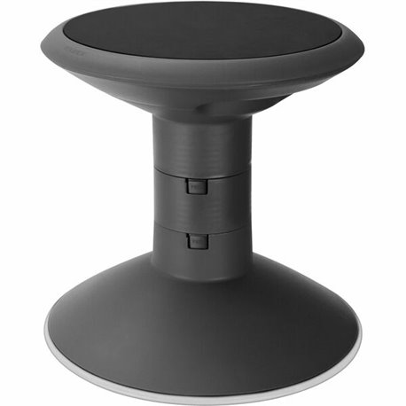 Storex Wiggle Stool - Black - 1 / Carton