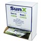 SunX CoreTex SPF30 Sunscreen Towelettes with Dispenser - Lotion - Non-greasy, Water Resistant, Sweat Proof, Oil-free, PABA-free 