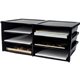 Storex Quick Stack 6-sorter Organizer - 500 x Sheet - 6 Compartment(s) - Compartment Size 8.75" x 11.50" x 2" - 8.7" Height x 13